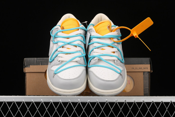 of nike dunk low 02 of 50 ow dm1602-115