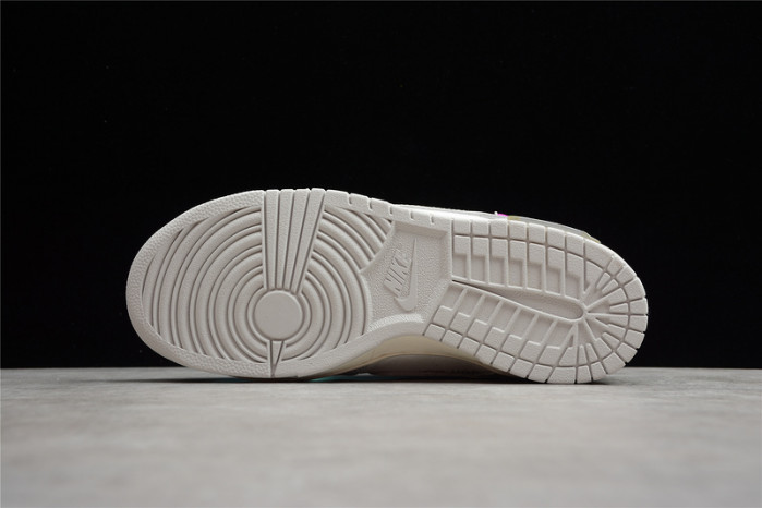 of nike dunk low 01 of 50 ow dm1602-100