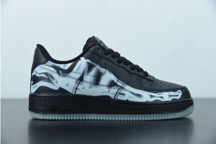 air force 1 low black skeleton halloween (2019) bq7541 001