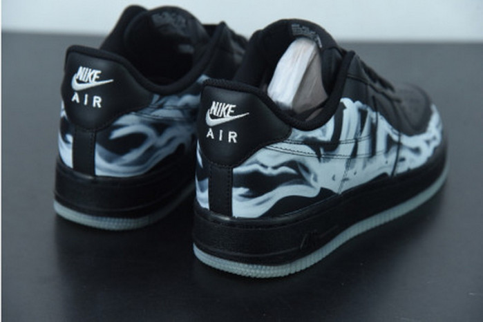 air force 1 low black skeleton halloween (2019) bq7541 001