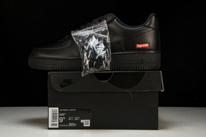 nike air force 1 low black cu9225-001