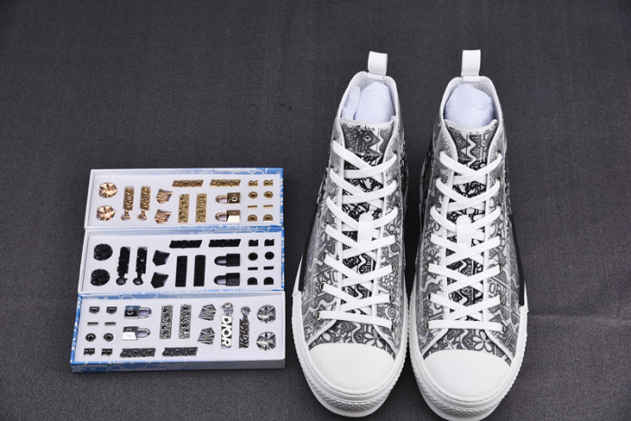 dr b23 high-top sneakers