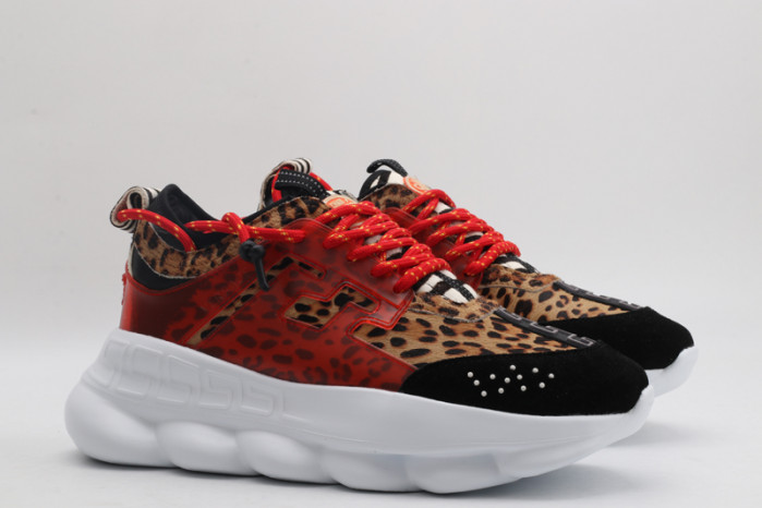 vse chain reaction red sneaker