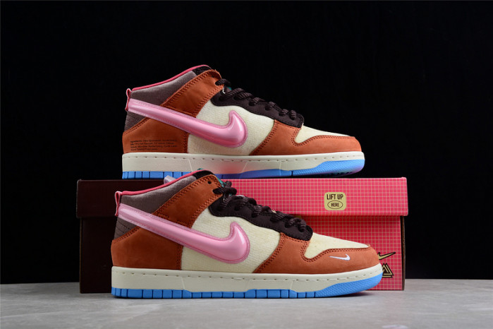 social status x dunk mid