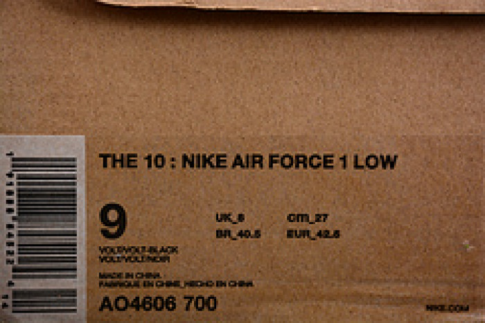 of nike air force 1 low volt - ao4606-700