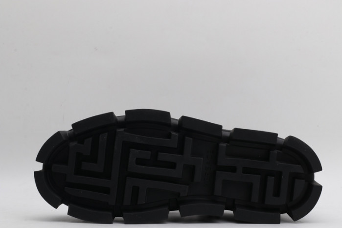 vse chain reaction black sneaker