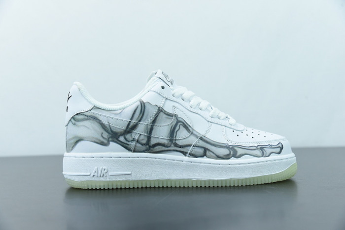 air force 1 low white skeleton halloween (2018) bq7541-100