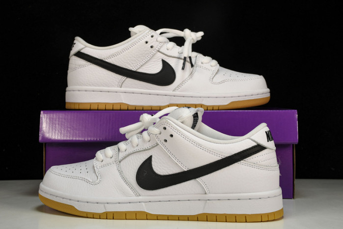 nike sb dunk low pro white gum cd2563-101